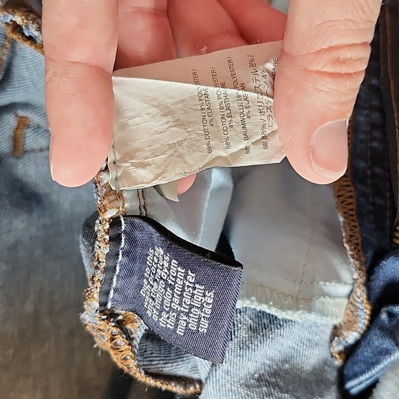 Excellent condition J. Crew 8" Toothpick size 27 medium wash denim - Picture 6 of 7